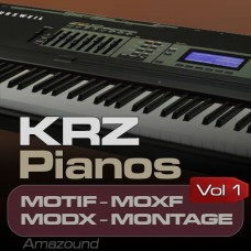 KRZ Pianos Vol 1 - Motif, Moxf, Modx, Montage